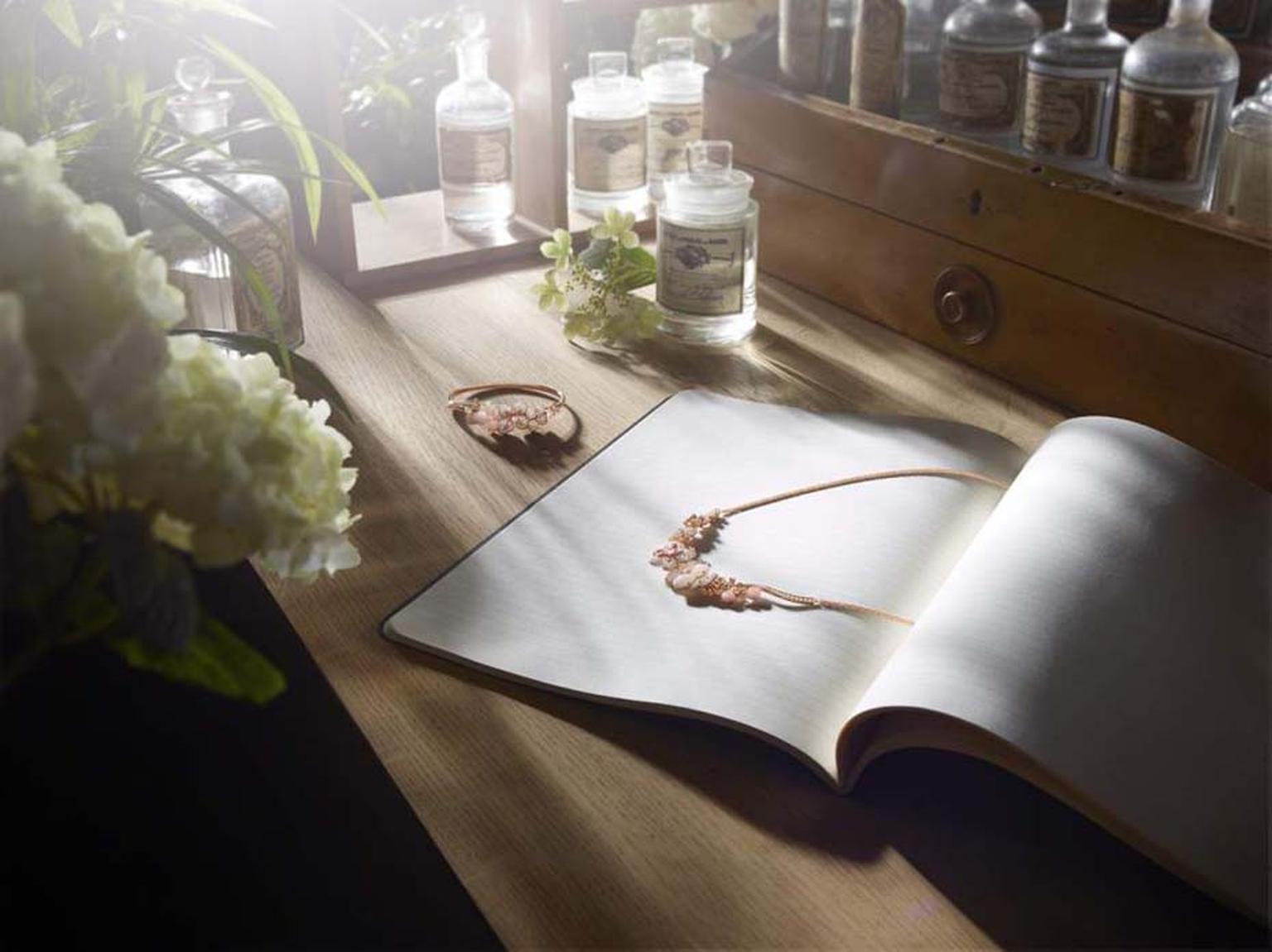 Floral tribute: the Chaumet Hortensia collection is dedicated to